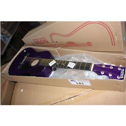 NOVA MODEL 3301 CHILDS/ BEGINNERS ACOUSTIC 6 STRING GUITAR - PURPLE