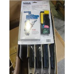 ONE BOX OF 10 NOVA GUITAR STARTER SETS  - YELLOW