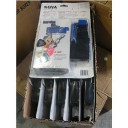 ONE BOX OF 10 NOVA GUITAR STARTER SETS  - BLUE