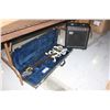 Image 1 : WARRIOR ELECTRIC GUITAR WITH CASE AND EG30L GUITAR AMPLIFIER