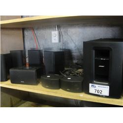 SHELF LO TOF BOSE AND DENON HOME AUDIO SPEAKERS