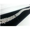 Image 2 : STUNNING 1+ CARAT DIAMOND STUDDED TENNIS BRACELET. 98 DIAMONDS! INCLUDES $850 CERTIFICATE