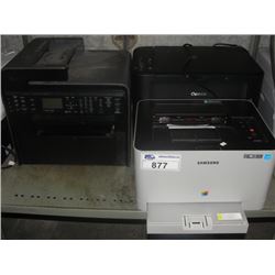 3 ASSORTED PRINTERS