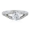 Image 1 : 14KT White Gold 1.48 ctw Diamond Ring
