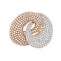 18KT Two-Tone Gold 2.24 ctw Diamond Ring