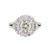 Image 1 : 14KT White Gold 1.94 ctw Diamond Ring