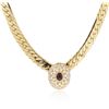 Image 2 : 14KT Yellow Gold 1.77 ctw Ruby and Diamond Jewelry Suite