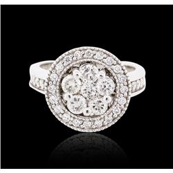 14KT White Gold 1.75 ctw Diamond Ring