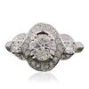 Image 1 : 18KT White Gold 1.64 ctw Diamond Ring