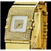 Image 2 : Ladies Omega 18KT Yellow Gold 0.76 ctw Diamond Vintage Wristwatch