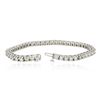 Image 3 : 14KT White Gold 5.52 ctw Diamond Tennis  Bracelet