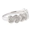 Image 2 : 14KT White Gold 0.30 ctw Diamond Ring