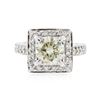 Image 1 : 14KT White Gold 2.82 ctw Diamond Ring