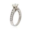 Image 3 : Palladium 1.42 ctw Diamond Ring