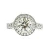 Image 1 : 14KT White Gold 3.07 ctw Diamond Ring