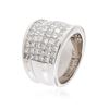 Image 3 : 18KT White Gold 4.55 ctw Diamond Ring