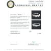 Image 4 : 14KT White Gold 1.12 ctw Diamond Ring