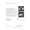 Image 3 : 14KT White Gold 4.40 ctw Emerald and Diamond Ring