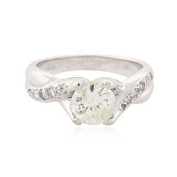 14KT White Gold 1.67 ctw Diamond Ring