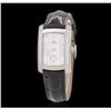 Image 1 : Ladies 18KT White Gold 1.00 ctw Diamond Baume & Mercier Wristwatch