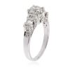 Image 3 : 18KT White Gold 1.47 ctw Diamond  Ring