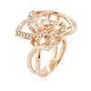 Image 3 : 14KT Rose Gold 0.42 ctw Diamond Ring