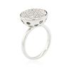 Image 3 : 14KT White Gold 0.51 ctw Diamond Ring