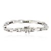 Image 2 : 14KT White Gold 2.10 ctw Diamond Bracelet