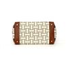 Image 5 : Authentic Vintage Hermes 35cm Birkin Bag in Two-Tone Canvas Barenia with Palladi