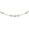 Image 2 : 14KT Rose Gold 2.96 ctw Diamond Necklace