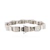 Image 2 : 14KT White Gold 6.46 ctw Diamond Bracelet