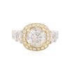 Image 1 : 14KT Two-Tone Gold 4.28 ctw Diamond Ring