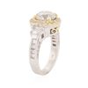 Image 3 : 14KT Two-Tone Gold 4.28 ctw Diamond Ring