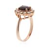 Image 3 : 14KT Rose Gold 1.57 ctw Ruby and Diamond Ring