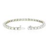 Image 3 : 14KT White Gold 5.48 ctw Diamond Bracelet