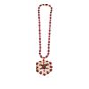 Image 1 : 14KT Yellow Gold 71.33 ctw Ruby Necklace