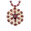 Image 2 : 14KT Yellow Gold 71.33 ctw Ruby Necklace