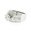 Image 2 : 18KT White Gold 3.70 ctw Diamond Ring