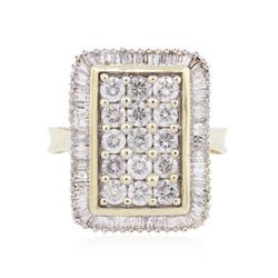 14KT Two-Tone Gold 2.00 ctw Diamond Ring