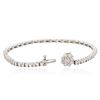 Image 3 : 18KT White Gold 2.55 ctw Diamond Tennis Bracelet