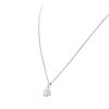 Image 3 : 14KT White Gold 1.08 ctw Diamond Pendant With Chain