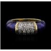 Image 1 : 18KT Two-Tone Gold 0.40 ctw Diamond Ring