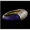 Image 2 : 18KT Two-Tone Gold 0.40 ctw Diamond Ring