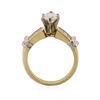 Image 3 : 18KT Yellow Gold 2.24 ctw Marquise Cut Diamond Ring