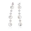 Image 1 : 14KT White Gold 2.81 ctw Diamond Earrings