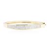 Image 1 : 14KT Yellow Gold 3.25 ctw Diamond Bangle