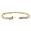 Image 3 : 14KT Yellow Gold 4.65 ctw Diamond Bracelet