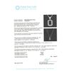 Image 3 : 14KT White Gold 25.61 ctw Topaz and Diamond Pendant With Chain