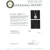 Image 4 : 14KT White Gold 0.96 ctw Diamond Pendant With Chain