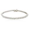 Image 1 : 14KT White Gold 4.81 ctw Diamond Bracelet